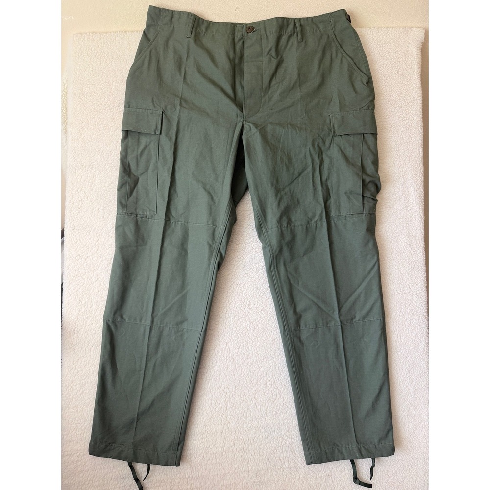 Propper Pants Mens 40x32 Green Relaxed Fit 100% Cotton Cargo Military Workwear